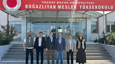 Gökhan Coşar, Boğazlıyan Meslek Yüksekokulu’nu ziyaret ederek yeni görevlerine başlayan