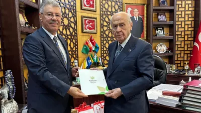 Kayseri Pancar Ekicileri Kooperatifi Başkanı Hüseyin Akay, MHP Genel Başkanı