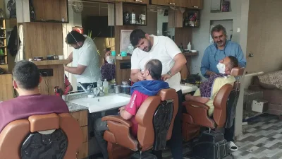 Durmuş Karakoç, yaklaşan Kurban Bayramı nedeniyle yaşanan yoğunluk dolayısıyla kuaför