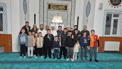 Boğazlıyan Eyüp Sultan Camii’nde düzenlenen Cami Çocuk Buluşması programında çocuklar