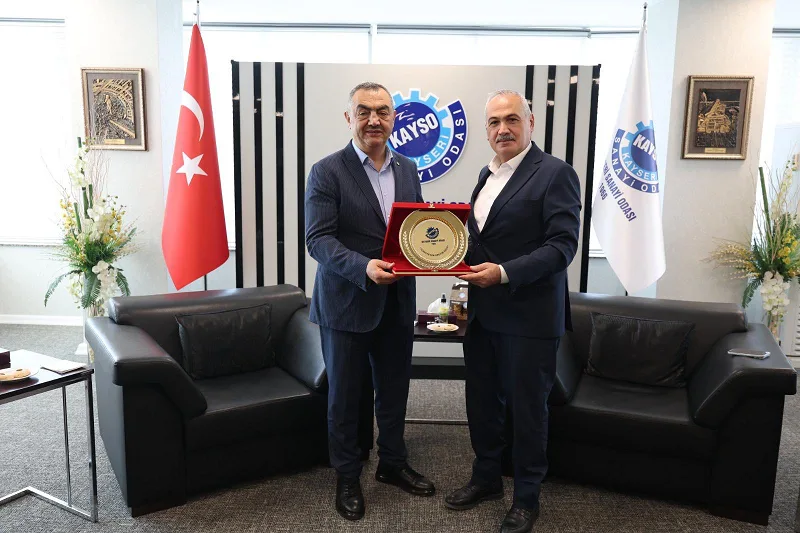 Boğazlıyan Belediye Başkanı Gökhan Coşar, Kayseri Sanayi Odası ve Erciyes