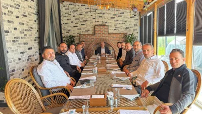 Boğazlıyan Belediye Başkanı Gökhan Coşar, merkez mahalle muhtarlarıyla bir araya