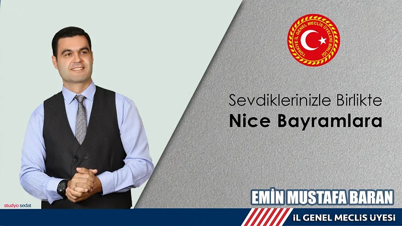 Cumhuriyet Halk Partisi Boğazlıyan İl Genel Meclisi Üyesi Baran, bayramların