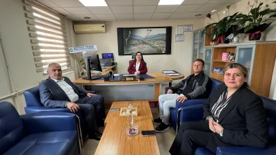 Boğazlıyan Belediye Başkanı Gökhan Coşar, Tapu ve Kadastro Müdürlüğü’nü ziyaret