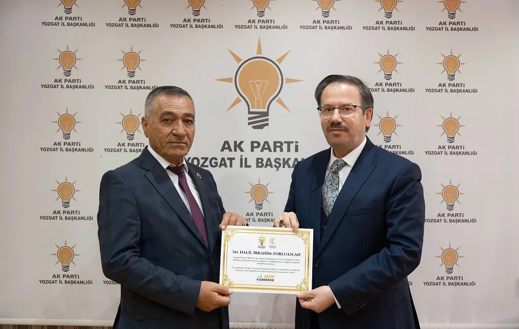 AK Parti Boğazlıyan İl Genel Meclisi Üyesi Halil İbrahim Zorluaslan,