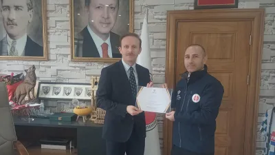 Boğazlıyan Kaymakamı Aydın Yanık, İlçe Müftüsü Tuncay Tunç’tan vakıf çalışmaları