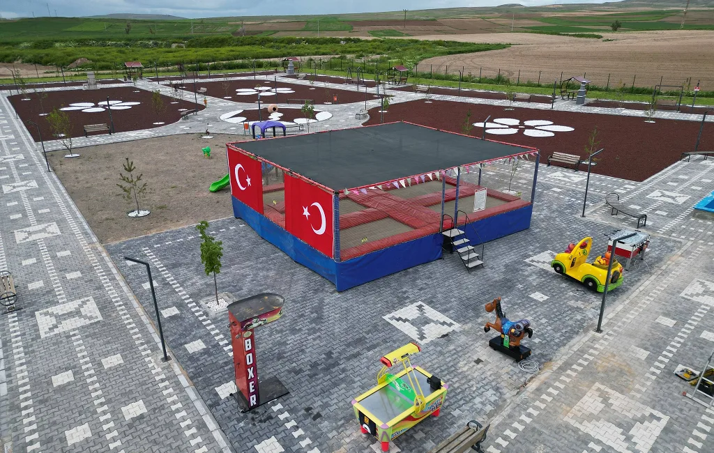 Tuncay Erdoğan, Ovakent Millet Bahçesi’ne çocuklar ve gençler için yeni