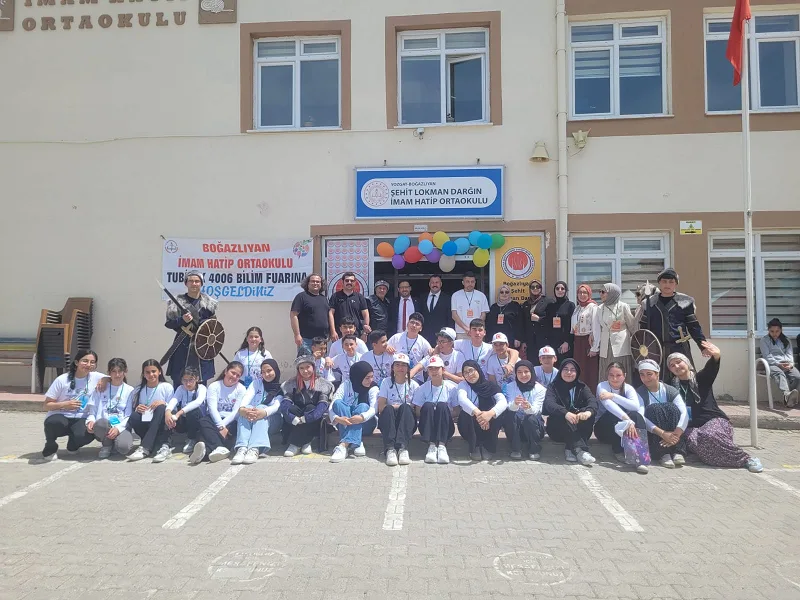 Şehit Lokman Darğın İmam Hatip Ortaokulu tarafından düzenlenen TÜBİTAK 4006