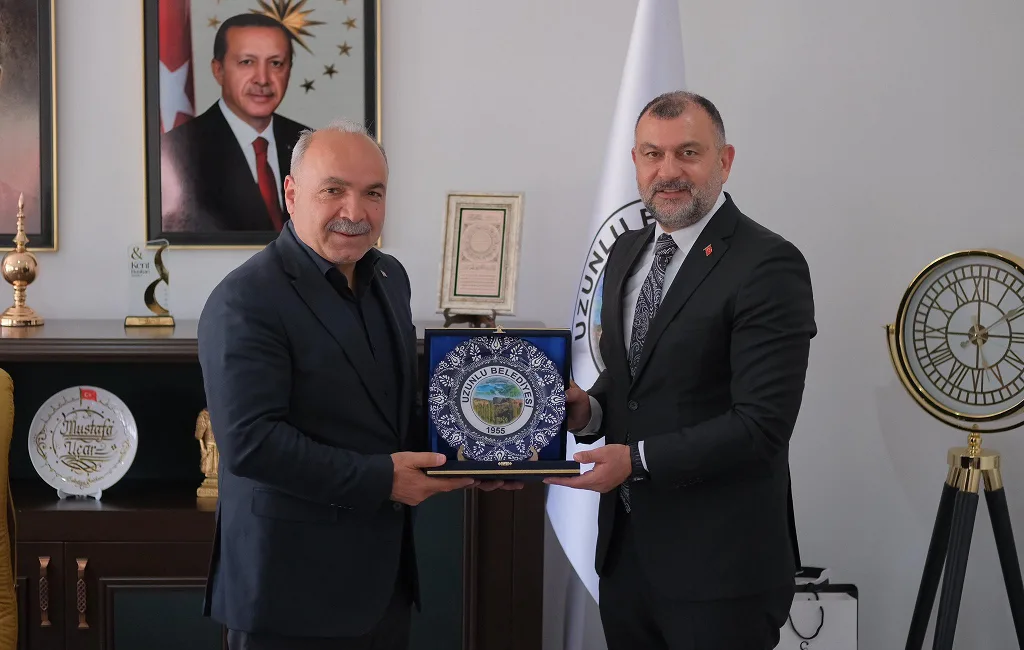 Mustafa Uçar, Malatya Büyükşehir Belediyesi yetkililerinin Uzunlu Belediyesi’ne gerçekleştirdiği ziyaretten