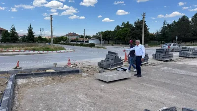Boğazlıyan Belediyesi, ilçe mezarlığı önü ile mahalleleri birbirine bağlayan yolda
