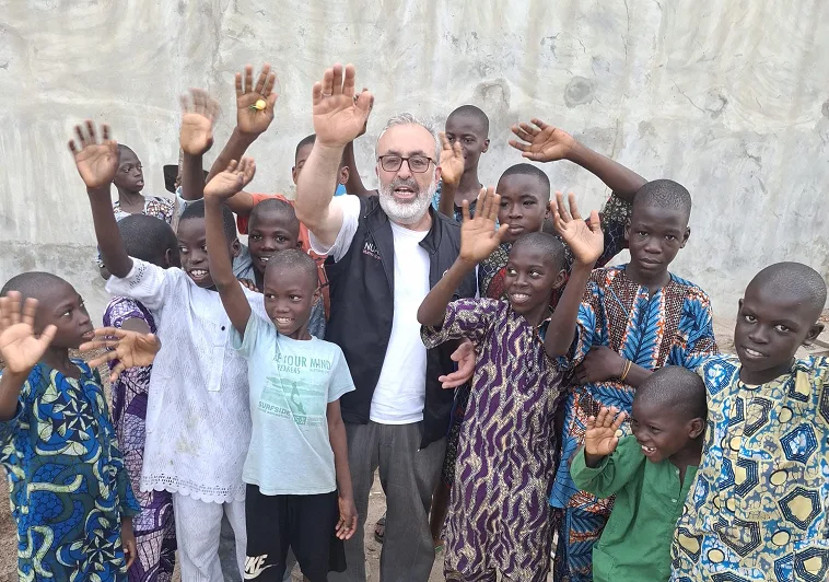Boğazlıyanlı Nuance Humanitarian gönüllüsü Hacıbekir Göğüğ, Kurban Bayramı kapsamında Benin’de
