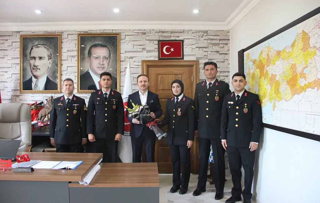 Boğazlıyan Kaymakamı Aydın Yanık, Jandarma Teşkilatının 187. kuruluş yıl dönümü
