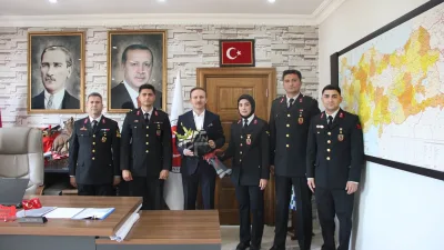 Boğazlıyan Kaymakamı Aydın Yanık, Jandarma Teşkilatının 187. kuruluş yıl dönümü