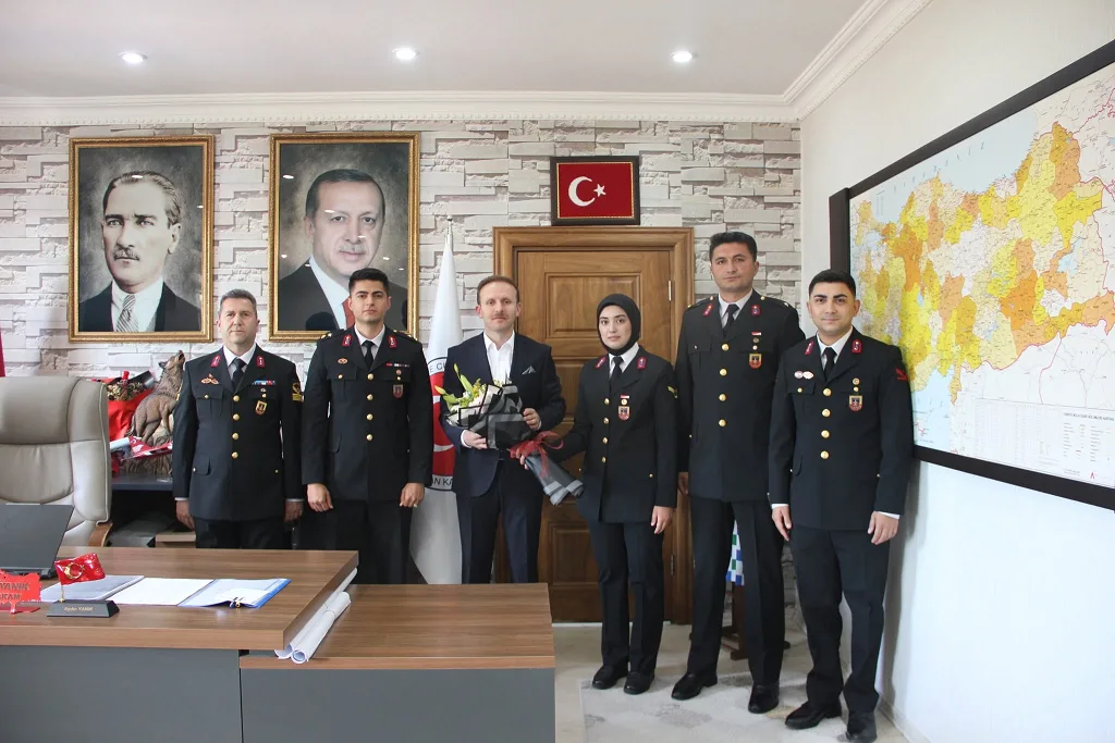 Boğazlıyan Kaymakamı Aydın Yanık, Jandarma Teşkilatının 187. kuruluş yıl dönümü