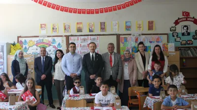Boğazlıyan Kaymakamı Aydın Yanık ve İlçe Milli Eğitim Müdürü Mustafa