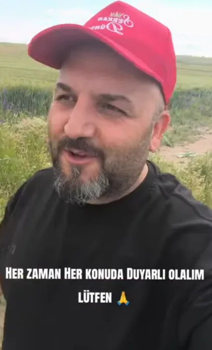 Boğazlıyanlı yerel sanatçı Serkan Dündar, arazide bulduğu kayıp koyunun sahibine