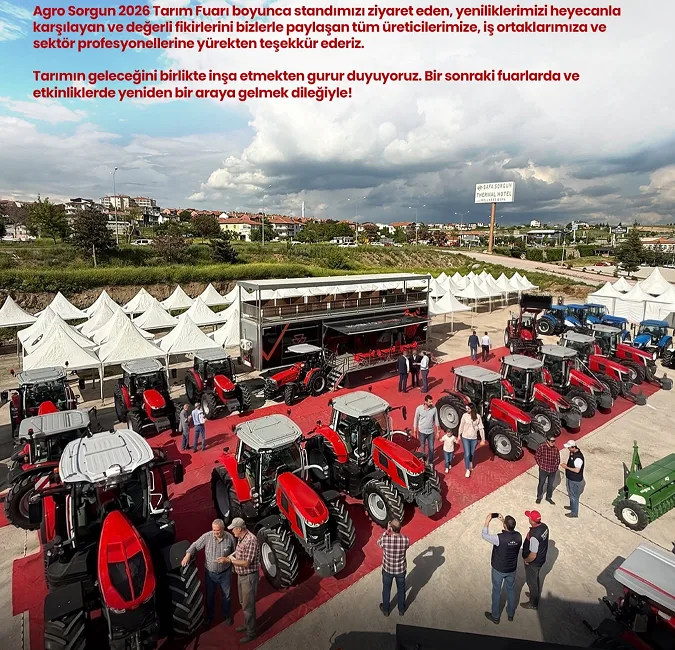 Memişoğulları Massey Ferguson Bayii Agro Sorgun, 2026 Tarım Fuarı’nı yoğun