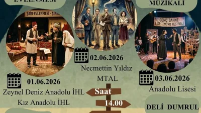 Mustafa Şimşek, Boğazlıyan İlçe Milli Eğitim Müdürlüğü tarafından düzenlenecek Tiyatro