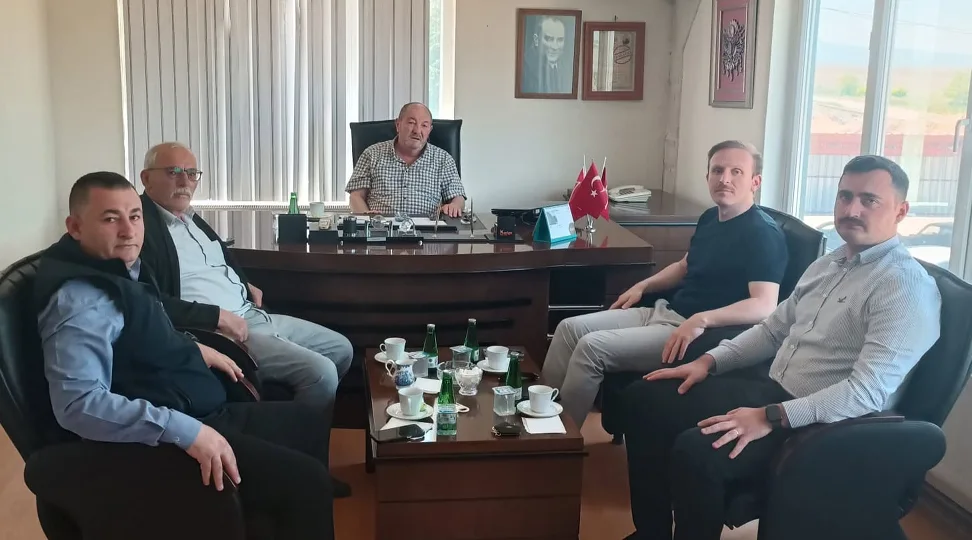 Boğazlıyan Kaymakamı Aydın Yanık ve Özel İdare Müdürü Mehmet Anıl