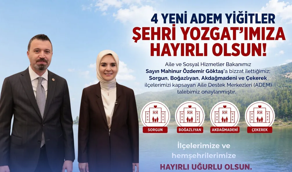 AK Parti Yozgat Milletvekili Süleyman Şahan, Boğazlıyan, Sorgun, Akdağmadeni ve