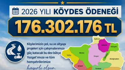 AK Parti Yozgat Milletvekili Süleyman Şahan, 2026 yılı KÖYDES kapsamında