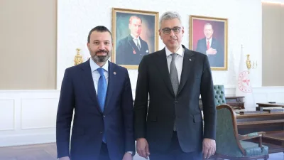 Süleyman Şahan, Sağlık Bakanı Kemal Memişoğlu ile görüşerek Boğazlıyan Devlet