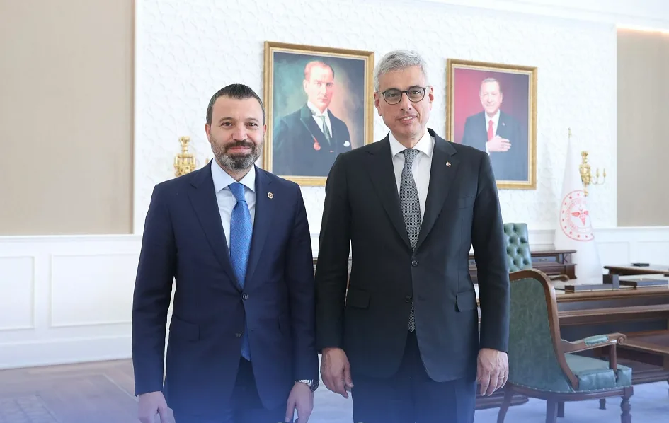 Süleyman Şahan, Sağlık Bakanı Kemal Memişoğlu ile görüşerek Boğazlıyan Devlet