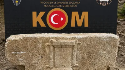  "Yozgat'ta Tarihi Operasyon: 2000 Yıllık Roma Lahdi Emniyetin Titiz