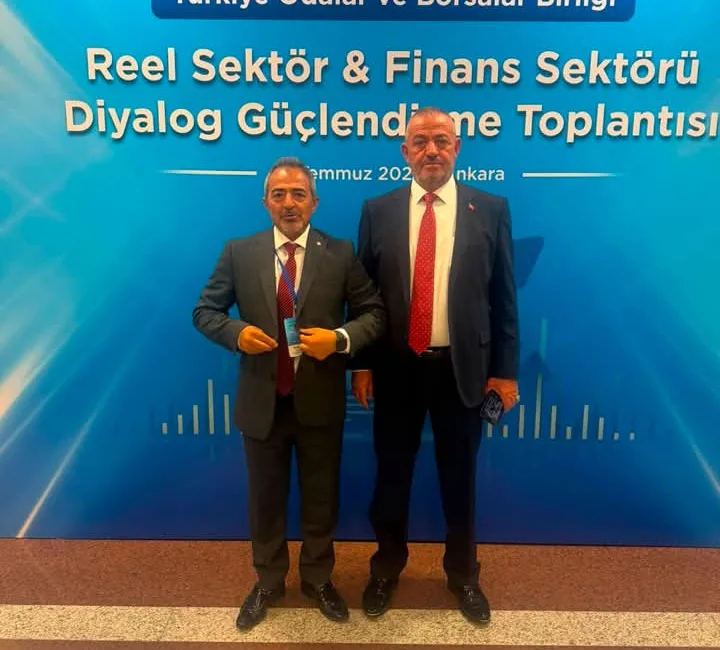 Boğazlıyan Ticaret Odası Yönetimi, TOBB'daki Reel Sektör ve Finans Toplantısına