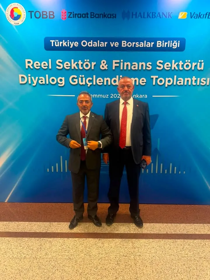 Boğazlıyan Ticaret Odası Yönetimi, TOBB'daki Reel Sektör ve Finans Toplantısına