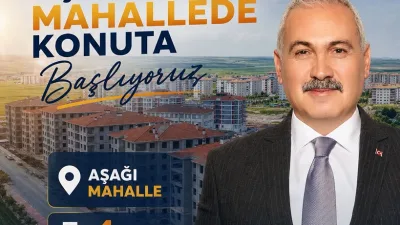Boğazlıyan Belediyesi, Yuvam Konutları Projesi’nin 4. Bölgesi kapsamında Aşağı Mahalle’de