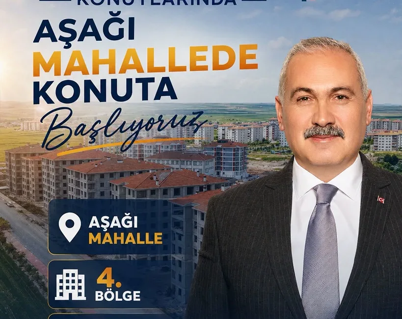 Boğazlıyan Belediyesi, Yuvam Konutları Projesi’nin 4. Bölgesi kapsamında Aşağı Mahalle’de