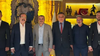 AK Parti Boğazlıyan İlçe Başkanı Hacı Yıldırım ve yönetimi, AK