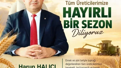 Boğazlıyan Ticaret Borsası Yönetim Kurulu Başkanı Harun Halıcı, 2026 hububat