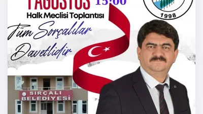 Sırçalı Belediye Başkanı Mustafa Parlak, kasabanın geleceğine yön verecek Halk