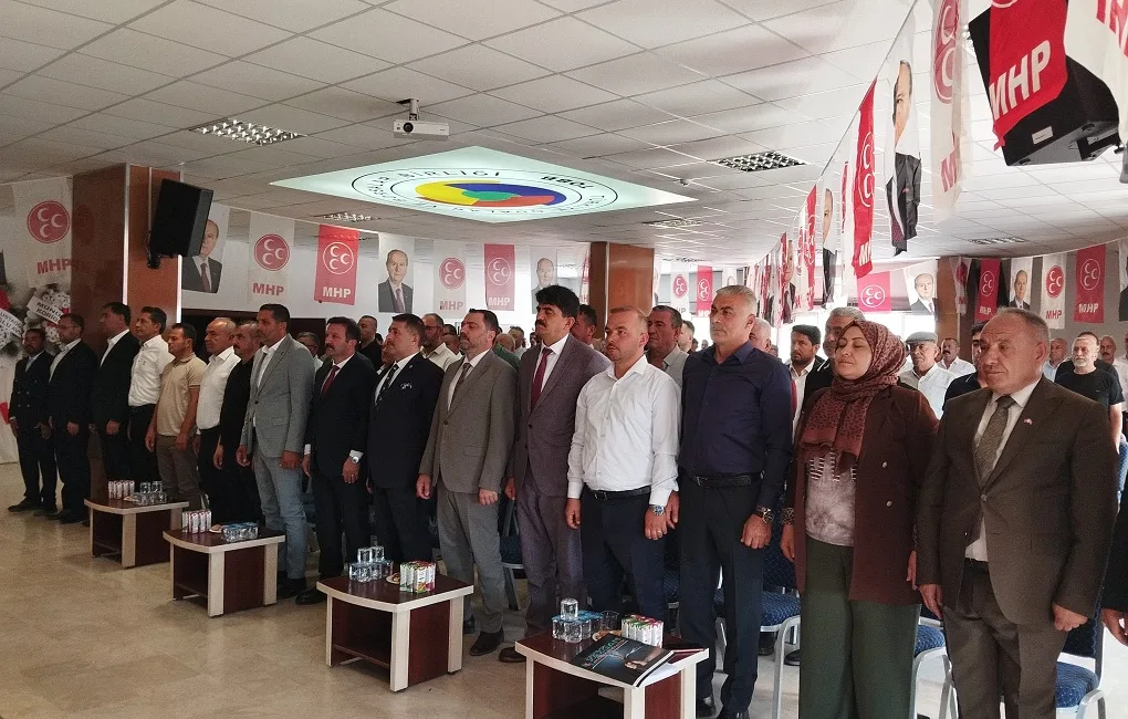 Milliyetçi Hareket Partisi Boğazlıyan İlçe Başkanlığı'nın 15. Olağan Kongresi yoğun