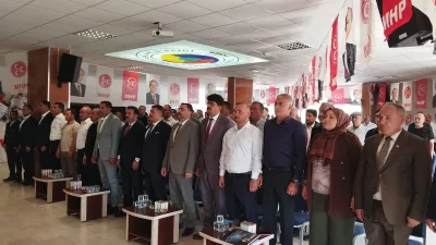 Milliyetçi Hareket Partisi Boğazlıyan İlçe Başkanlığı'nın 15. Olağan Kongresi yoğun