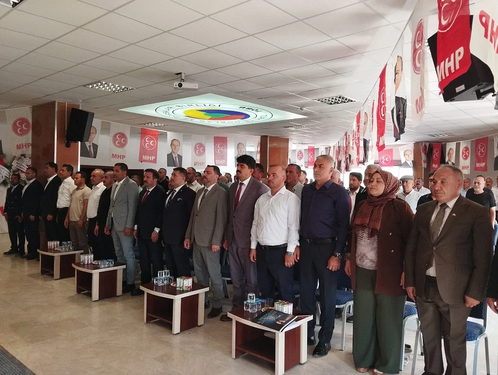 Milliyetçi Hareket Partisi Boğazlıyan İlçe Başkanlığı'nın 15. Olağan Kongresi yoğun