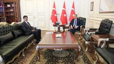 Sırçalı Belediye Başkanı Mustafa Parlak, Yozgat Valisi Mehmet Ali Özkan’ı