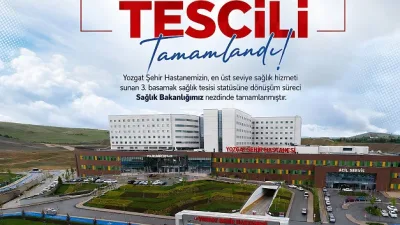 AK Parti Yozgat Milletvekili Süleyman Şahan, Yozgat Şehir Hastanesi’nin 3.