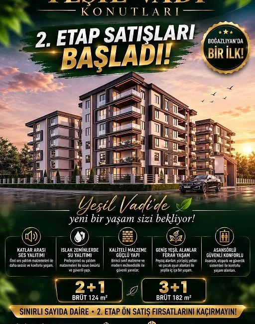 Ustaoğlu İnşaat ve Özkanlar İnşaat konsorsiyumu tarafından hayata geçirilen Yeşil