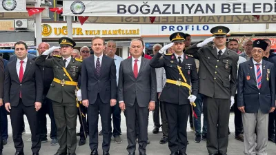 30 Ağustos Zafer Bayramı’nın 104. yıl dönümü, Boğazlıyan Cumhuriyet Meydanı’nda