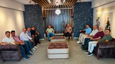 MHP Boğazlıyan İlçe Başkanı Ergün Yazgan ve Yönetim Kurulu üyeleri,