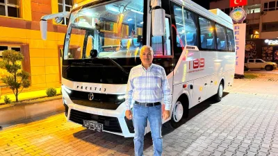 Boğazlıyan Belediyesi, Türkiye Belediyeler Birliği tarafından hibe edilen yeni otobüsü