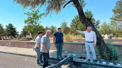 Boğazlıyan Belediyesi, sıcak asfalt çalışmalarını tamamladığı Taziye Evi önü ile