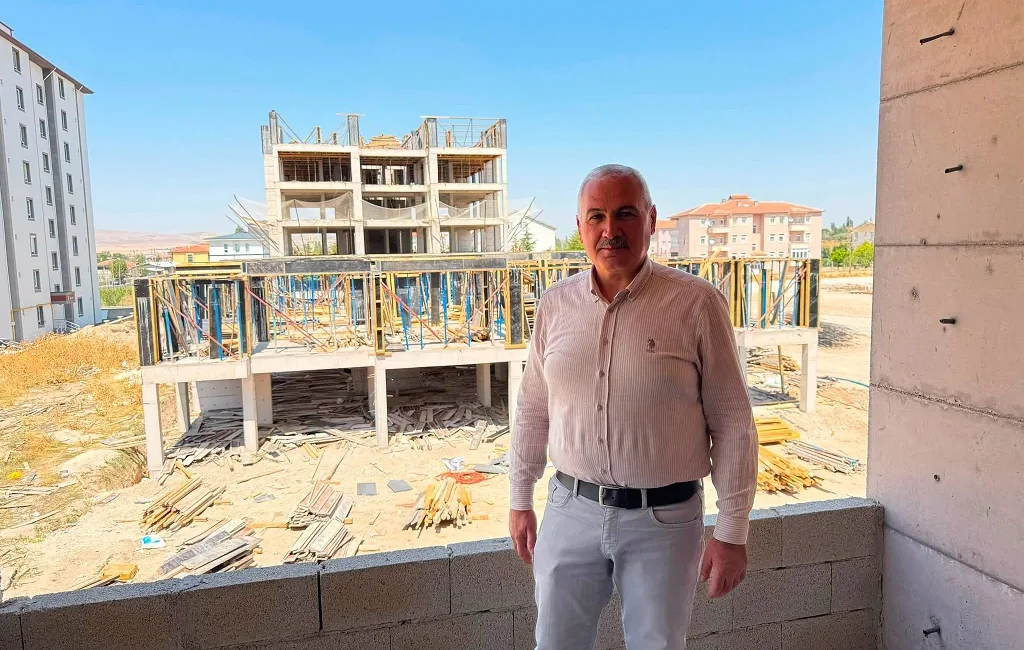 Boğazlıyan Belediye Başkanı Gökhan Coşar, yapımı hızla devam eden Yuvam