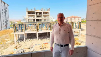 Boğazlıyan Belediye Başkanı Gökhan Coşar, yapımı hızla devam eden Yuvam