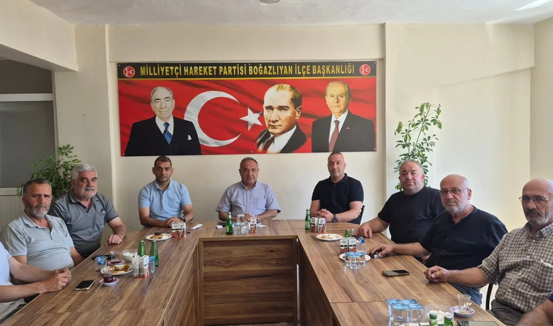 S.S. Boğazlıyan Karayolu Yük Taşıma Kooperatifi Başkanı Yasin Ersoy ve