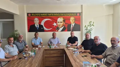 S.S. Boğazlıyan Karayolu Yük Taşıma Kooperatifi Başkanı Yasin Ersoy ve