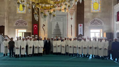 Şeyhül Kurra Ahmet Şükrü Efendi Kur’an Kursu’nda hafızlık eğitimlerini tamamlayan